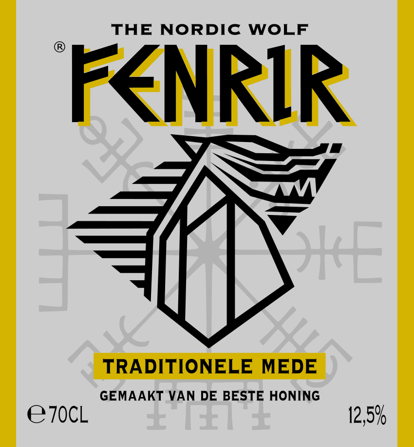 Etiket van Fenrir Traditionele Mede
